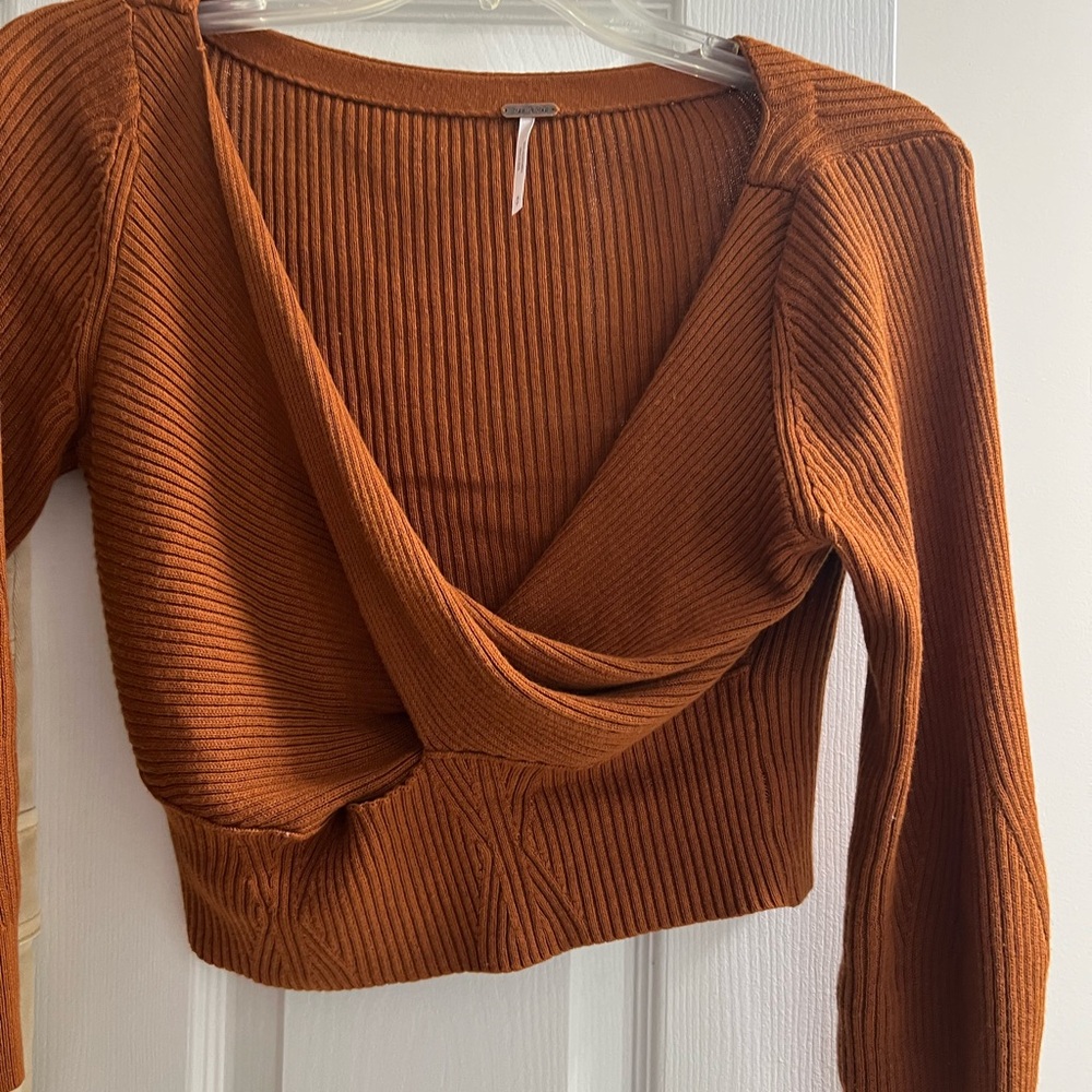 Free People Floyd Wrap Top